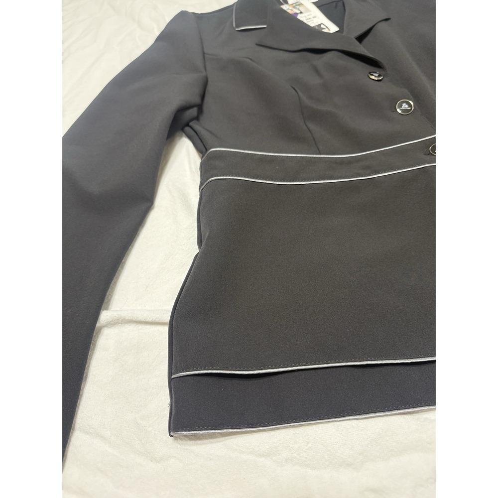 Cavalliera Venice English Equestrian Competition Show Coat Jacket Black 14 XXL - Picture 2 of 12